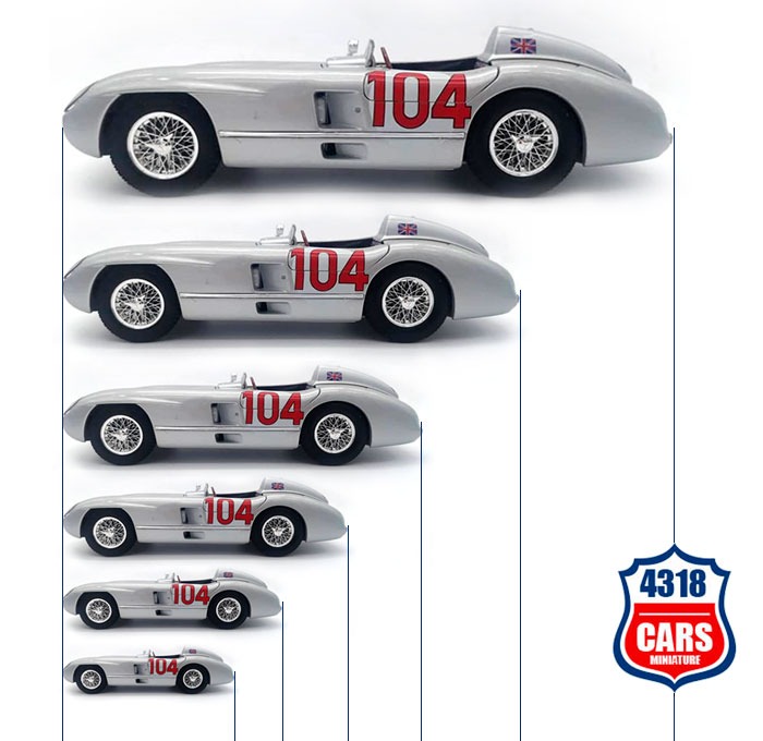 Las diferentes escalas de maquetas de coches - Coches de colección en  miniatura